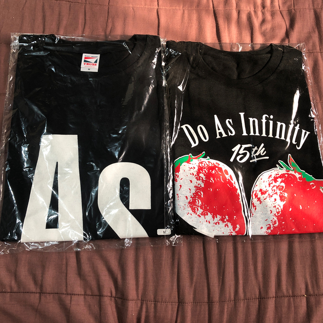 【7月末まで】Do As Infinity Tシャツ 新品2枚組 エンタメ/ホビーのタレントグッズ(ミュージシャン)の商品写真