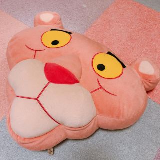 ユニバーサルスタジオジャパン(USJ)のピンクパンサー クッション ぬいぐるみ 枕(ぬいぐるみ)