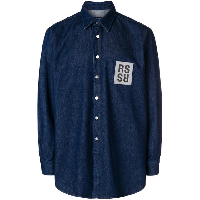 RAF SIMONS(ラフシモンズ)のRAF SIMONS キャリーオーバー デニム シャツ メンズのジャケット/アウター(Gジャン/デニムジャケット)の商品写真