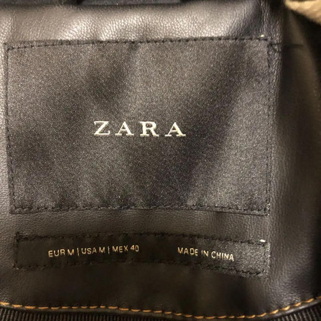 ZARA(ザラ)のZARA ザラ デニム スウェード スエード 中綿 ダウン アウター ジャケット メンズのジャケット/アウター(Gジャン/デニムジャケット)の商品写真