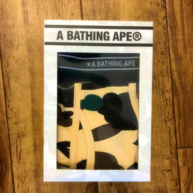 A BATHING APE(アベイシングエイプ)の【限定モデル】新品、未使用品★エイプ A BATHING APE ボクサーパンツ メンズのアンダーウェア(ボクサーパンツ)の商品写真