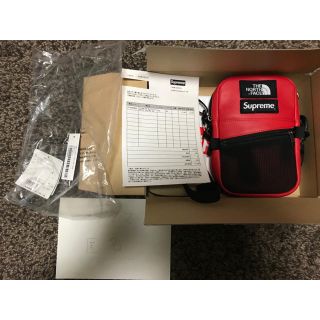 シュプリーム(Supreme)のsupreme northface shoulder bag RED(ショルダーバッグ)