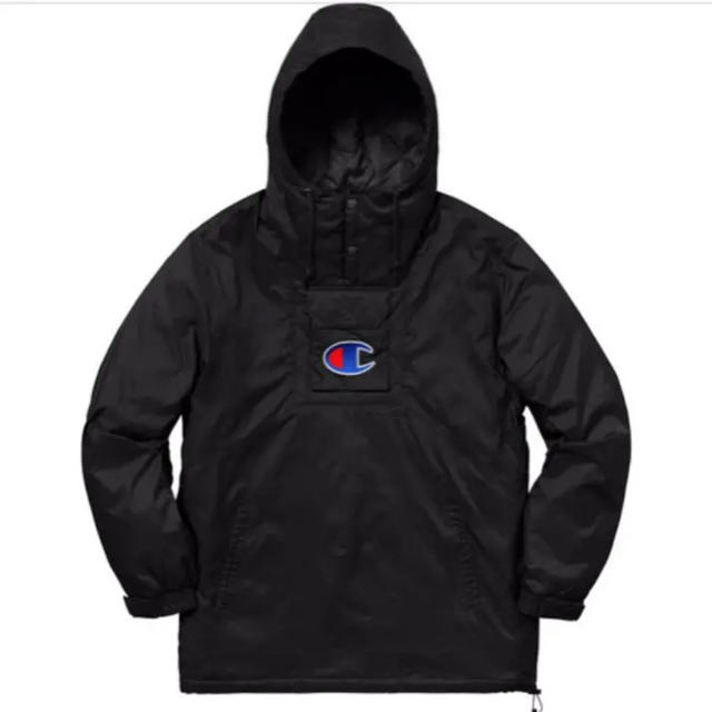 supreme champion pullover パーカー - ナイロンジャケット