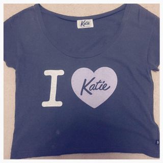 ケイティー(Katie)のI ❤️ Katie TEE(Tシャツ(半袖/袖なし))