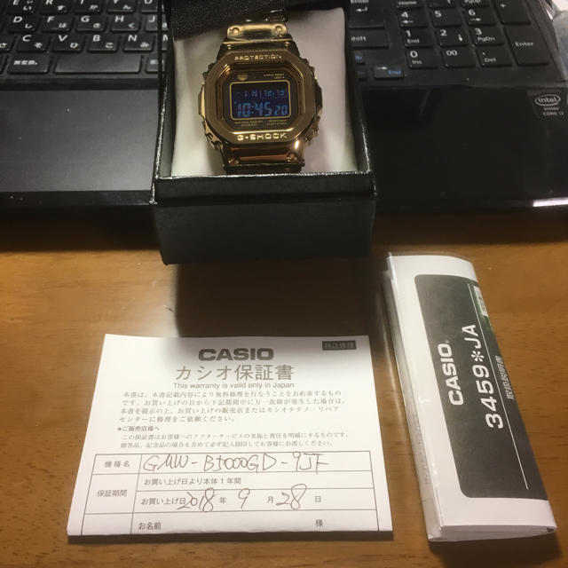 【専用】G-SHOCK GMW-B5000GD-9JF腕時計(デジタル)
