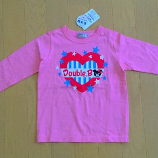 ダブルビー(DOUBLE.B)の新品☆ ミキハウス ダブルBのトップス(Tシャツ/カットソー)