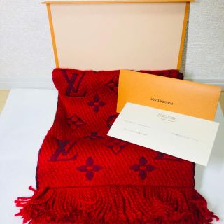 ルイヴィトン(LOUIS VUITTON)のLouis Vuitton ヴィトン エシャルプ ロゴマニア マフラー 美品(マフラー/ショール)