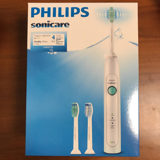 PHILIPS(フィリップス)のフィリップス 電動歯ブラシ ソニックケア ヘルシーホワイト HX6753/32 スマホ/家電/カメラの美容/健康(電動歯ブラシ)の商品写真