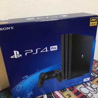 プレイステーション4(PlayStation4)のプレステ4Pro 1TB Jet Black(家庭用ゲーム機本体)