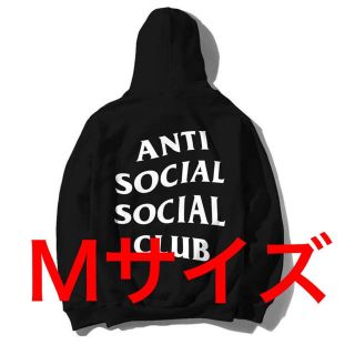 アンチ(ANTI)のAnti Social Social Club ロゴパーカー黒 ASSC(パーカー)