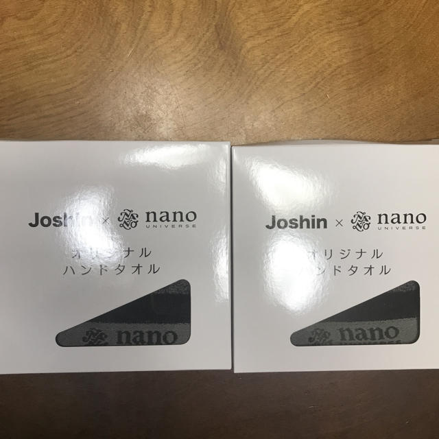 nano・universe(ナノユニバース)の値下げしました！ハンドタオル  2枚セット レディースのファッション小物(ハンカチ)の商品写真