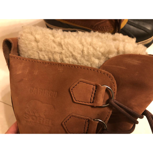 SOREL(ソレル)のSOREL カリブー 26センチ 美品 レディースの靴/シューズ(ブーツ)の商品写真