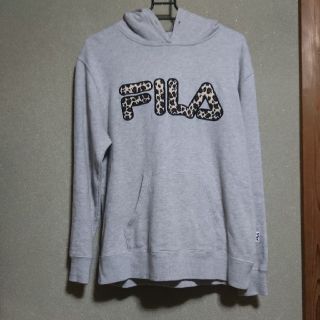 フィラ(FILA)の大人気 FILA フィラ ヒョウ柄パーカー(パーカー)