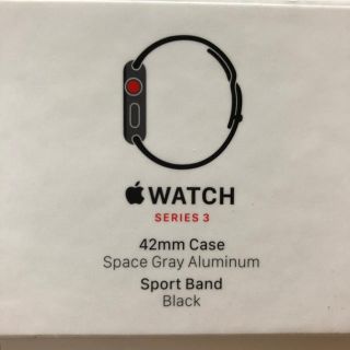 アップル(Apple)のrikuさん専用新品同様 Apple Watch series3  (腕時計(デジタル))