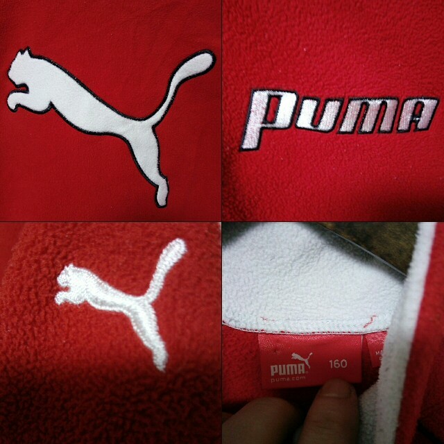 PUMA(プーマ)のPUMA プーマ フリース ビッグロゴ レディースのジャケット/アウター(ブルゾン)の商品写真