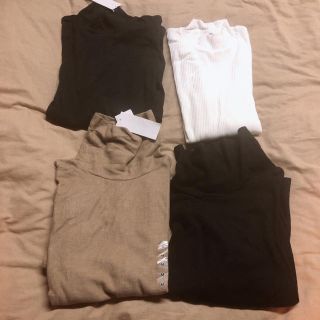 ユニクロ(UNIQLO)のUNIQLO タートルニット4種(カットソー(長袖/七分))