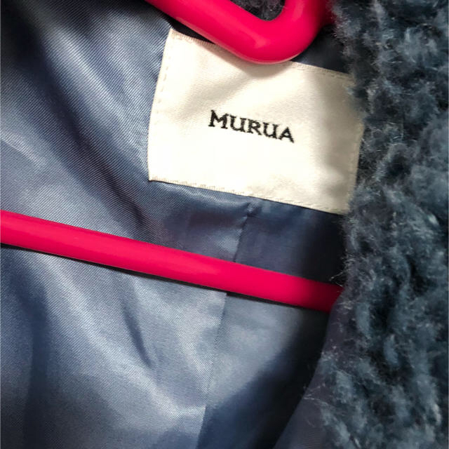 MURUA(ムルーア)のMURUA ボアコート レディースのジャケット/アウター(毛皮/ファーコート)の商品写真