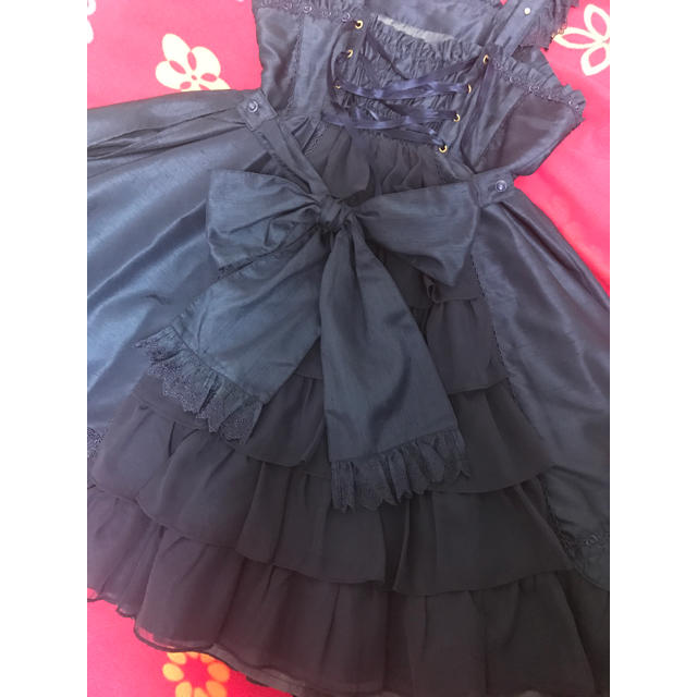 Angelic Pretty(アンジェリックプリティー)の【Angelic Pretty】秘密の宝箱JSKとボンネットセット レディースのワンピース(ひざ丈ワンピース)の商品写真