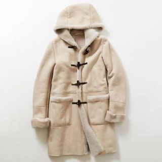 アパルトモンドゥーズィエムクラス(L'Appartement DEUXIEME CLASSE)の★美品★エンメティ  EMMENTI ムートン ダッフルコート(ムートンコート)