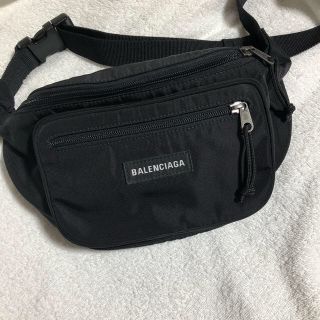 バレンシアガ(Balenciaga)のバレンシアガ 2018SS エクスプローラー ベルトバッグ 黒(ウエストポーチ)