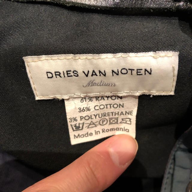 DRIES VAN NOTEN(ドリスヴァンノッテン)のドリスヴァンノッテン ブルゾン Mサイズ メンズのジャケット/アウター(ブルゾン)の商品写真
