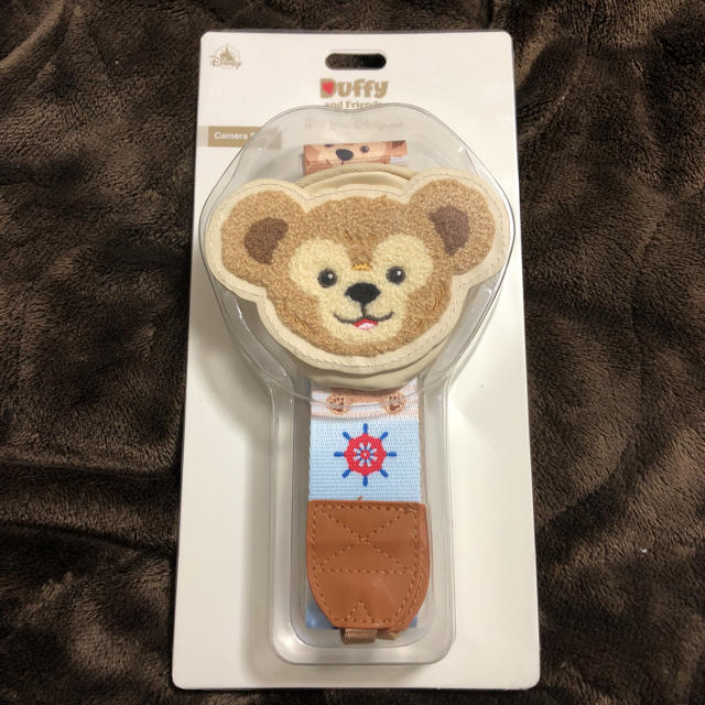 Disney(ディズニー)のダッフィー カメラストラップ スマホ/家電/カメラのカメラ(デジタル一眼)の商品写真