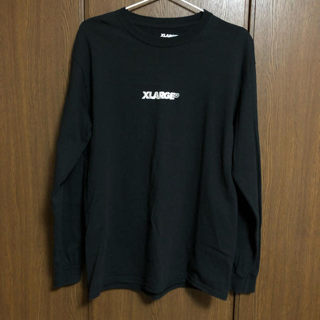 XLARGE(エクストララージ)のxlarge ロンT サイズM 黒 メンズのトップス(Tシャツ/カットソー(七分/長袖))の商品写真