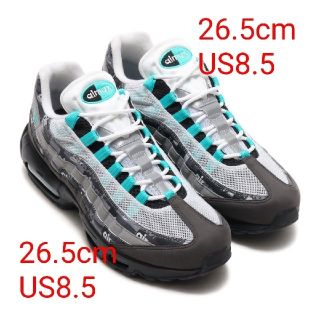 ナイキ(NIKE)の【26.5cm】AIR MAX 95 PRNT JADE エアマッマクス95(スニーカー)