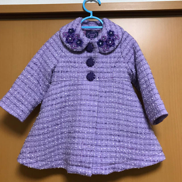 ANNA SUI mini(アナスイミニ)のサリー&メイ様専用  アナスイミニ 90サイズ コート  キッズ/ベビー/マタニティのキッズ服女の子用(90cm~)(コート)の商品写真