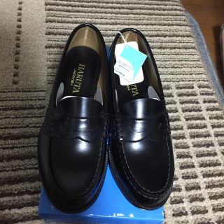 ハルタ(HARUTA)のハルタ ローファー 黒 23.5センチ  新品(ローファー/革靴)