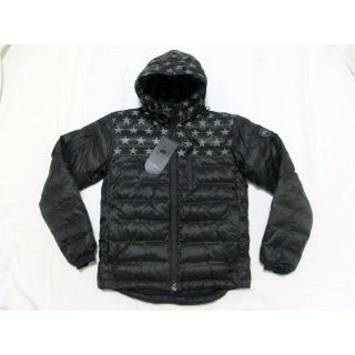 カナダグース(CANADA GOOSE)の新品 レア品 カナダグース CRAWFORD HOODY  サイズXS 星柄(ダウンジャケット)