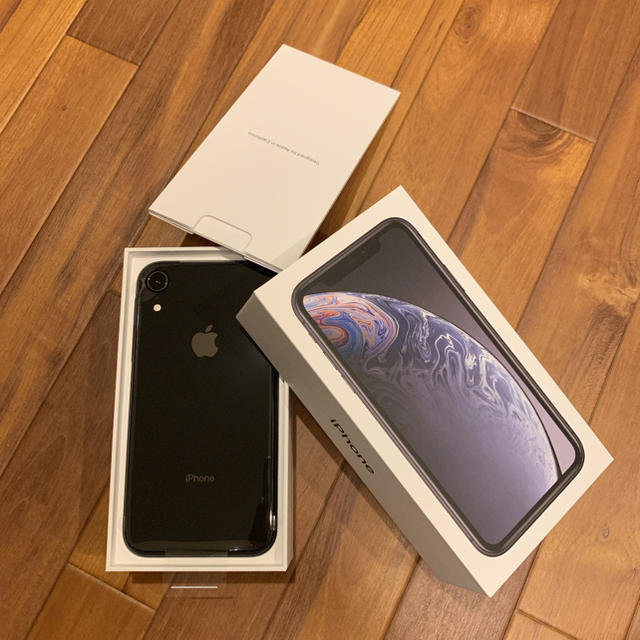 感謝価格】 iPhone ☆新品☆ - iPhone XR docomo ドコモ 黒 64GB