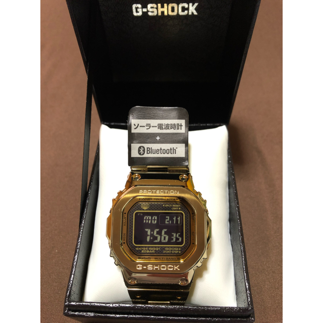 新品・未使用 35年 G-SHOCK フルメタル ゴールドメンズ