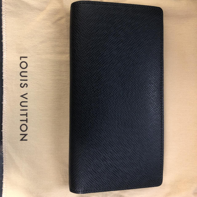 新品同様ルイヴィトン ポルトフォイユ ブラザ 長財布 タイガ 【1着