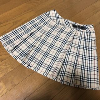 バーバリー(BURBERRY)のBURBERRY チェックスカート(ミニスカート)