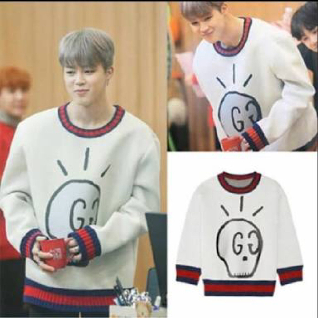 GUCCI ゴーストニット BTSジミン着用-