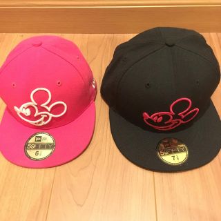 ニューエラー(NEW ERA)のニューエラ★ミッキーキャップ★親子セット(帽子)