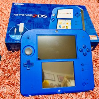 ニンテンドー2DS(ニンテンドー2DS)のニンテンドー ２ＤＳ 任天堂 本体 ブルー(携帯用ゲーム機本体)