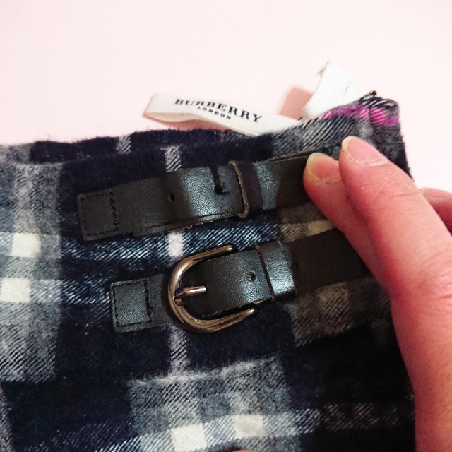 BURBERRY(バーバリー)のバーバリー チェックスカート 100 キッズ/ベビー/マタニティのキッズ服女の子用(90cm~)(スカート)の商品写真