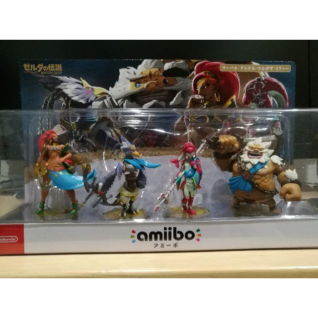 amiibo(アミーボ) ゼルダの伝説 ブレスオブザワイルド 四人の amiibo(アミーボ) ゼルダの伝説 ブレスオブザワイルド 四人の