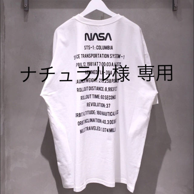 NASA《NASA × monkey time》LOGO TEE/Tシャツ 完売モデル