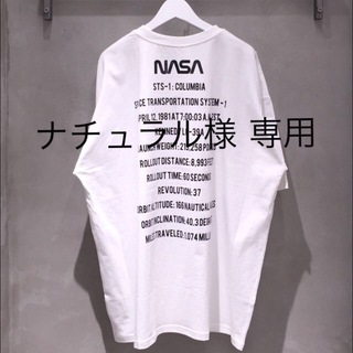 ビューティアンドユースユナイテッドアローズ(BEAUTY&YOUTH UNITED ARROWS)の《NASA × monkey time》LOGO TEE/Tシャツ 完売モデル(Tシャツ/カットソー(半袖/袖なし))