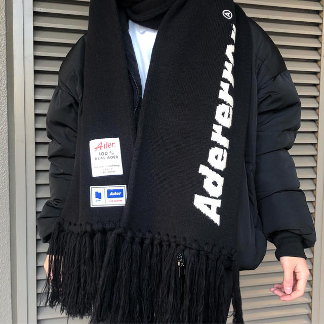 ADER error アーダーエラー マフラー - 黒