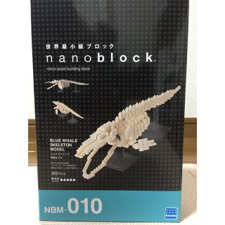 カワダ(Kawada)のナノブロック シロナガスクジラ骨格モデル NBM-010(模型/プラモデル)