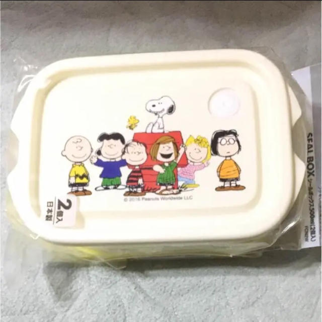 お弁当箱  スヌーピー インテリア/住まい/日用品のキッチン/食器(弁当用品)の商品写真