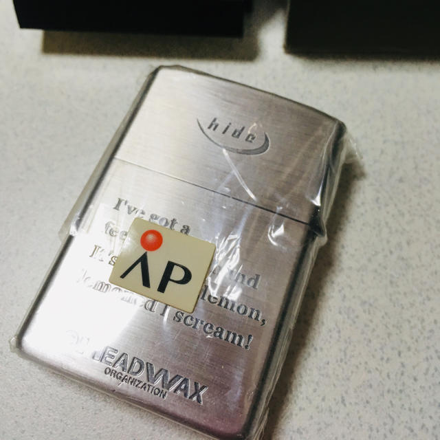 ZIPPO(ジッポー)のhide♡Zippo新品未使用シルエット☆ エンタメ/ホビーのタレントグッズ(ミュージシャン)の商品写真