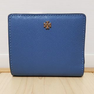 トリーバーチ(Tory Burch)のトリーバーチ ロビンソン ミニウォレット ウォリスブルー(財布)