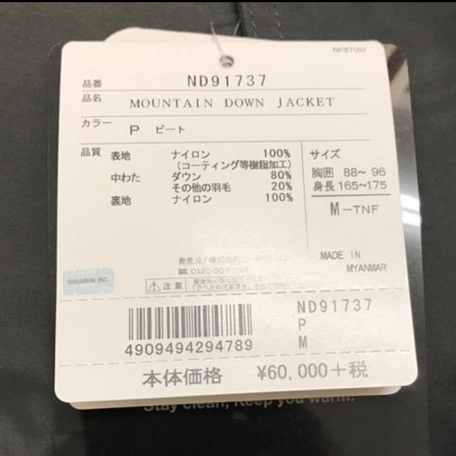 THE NORTH FACE(ザノースフェイス)の新年特価‼️the northface mountain downjacket メンズのジャケット/アウター(ダウンジャケット)の商品写真