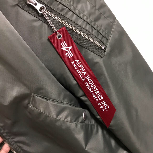 ALPHA INDUSTRIES(アルファインダストリーズ)の(早い者勝ち❗️)(最終値下げ❗️) MA-1 メンズのジャケット/アウター(ミリタリージャケット)の商品写真