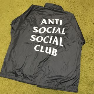 アンチ(ANTI)のanti social social club コーチジャケット サイズL(ナイロンジャケット)